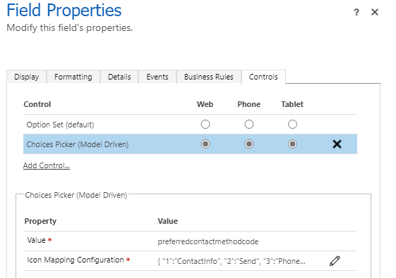 Control properties Control Properties.
