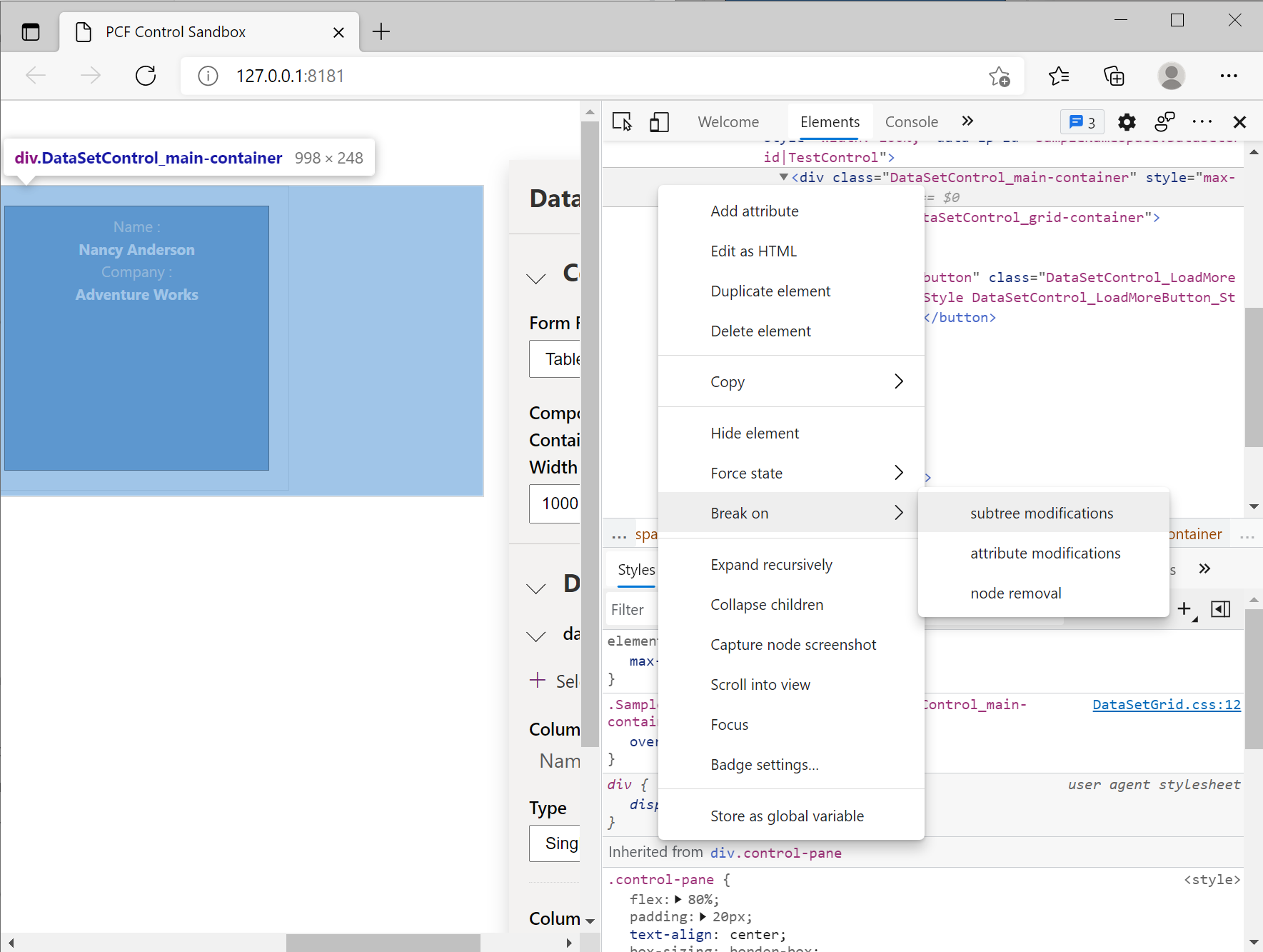 Entwicklertools 3