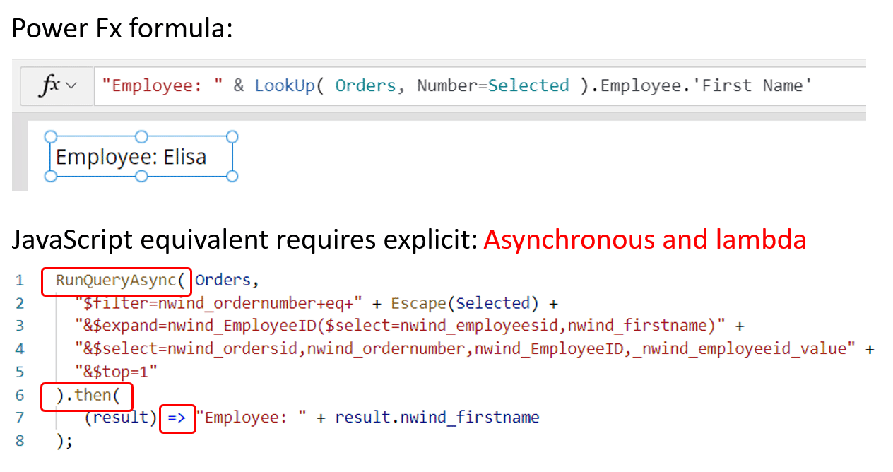 Low-code JavaScript Low-code JavaScript.