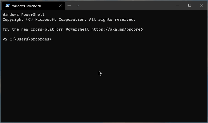 GIF animata che mostra l'uso di OpenJDK in Azure Cloud Shell nel terminale Windows