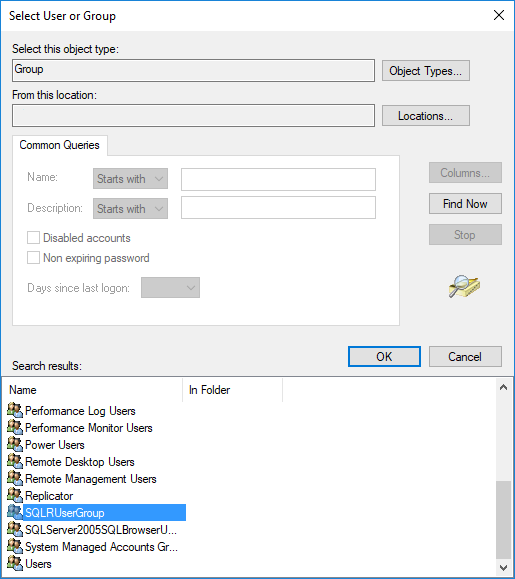 Esempio di gruppi nel server Esempio di gruppi nel server